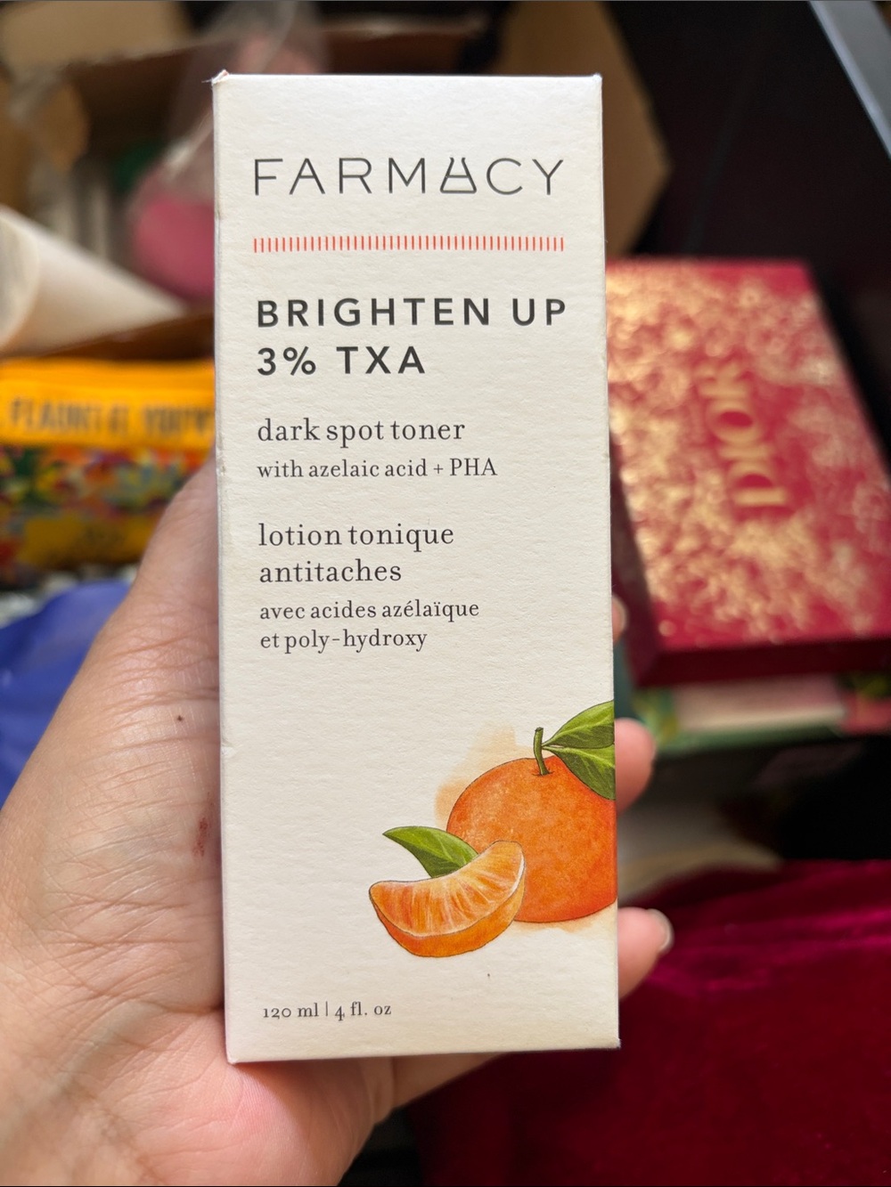 Farmacy Brighten Up Toner – White and Orange Packaging